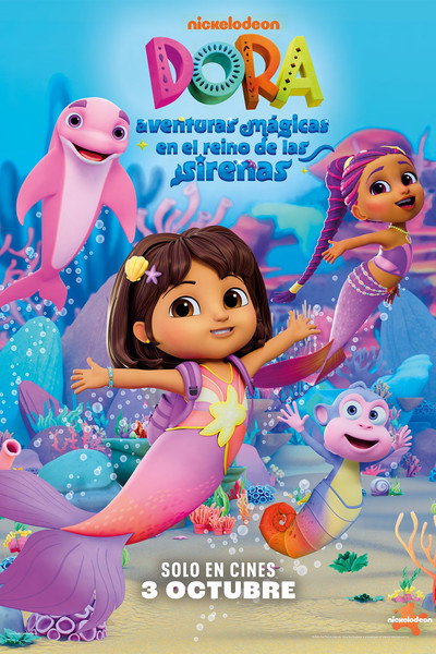 Póster de Dora: Aventuras mágicas en el Reino de las Sirenas