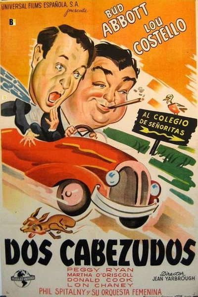 Póster de Dos cabezudos