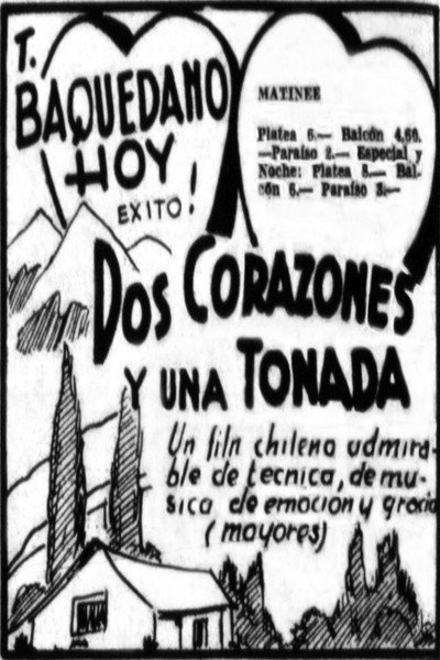 Póster de Dos corazones y una tonada