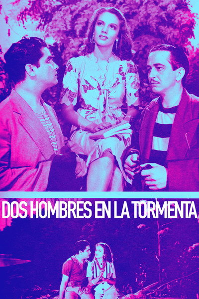 Póster de Dos hombres en la tormenta