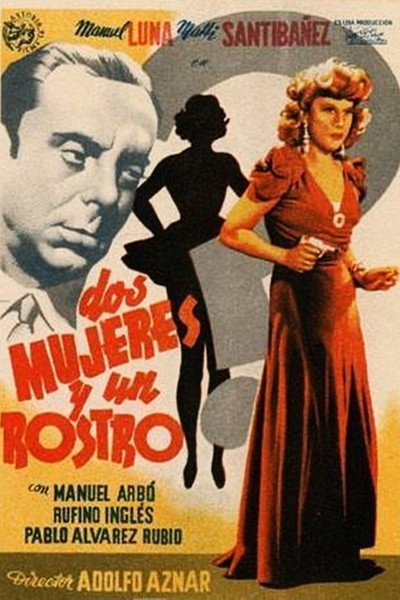 Póster de Dos mujeres y un rostro