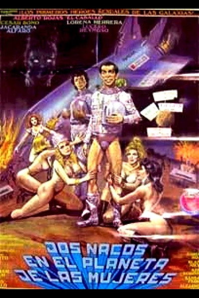 Póster de Dos nacos en el planeta de las mujeres