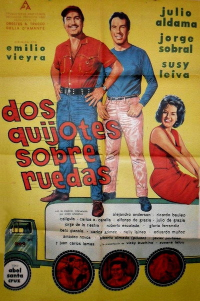 Póster de Dos quijotes sobre ruedas
