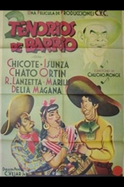 Póster de Dos tenorios de barrio