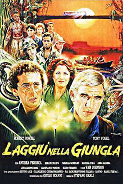 Póster de Down There in the Jungle
