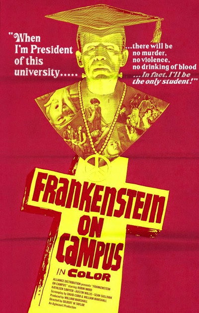Póster de Dr. Frankenstein on Campus
