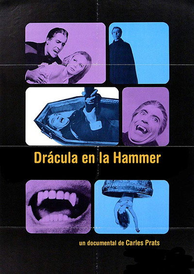 Póster de Drácula en la Hammer