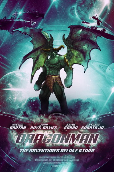 Póster de DragonMan: The Adventures of Luke Starr
