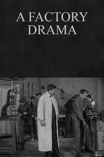 Póster de Drame à l'usine
