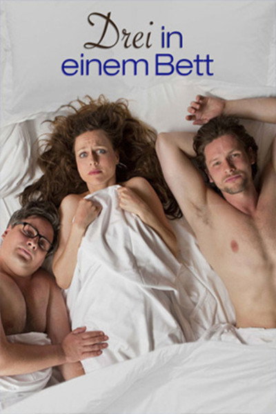 Póster de Drei in einem Bett
