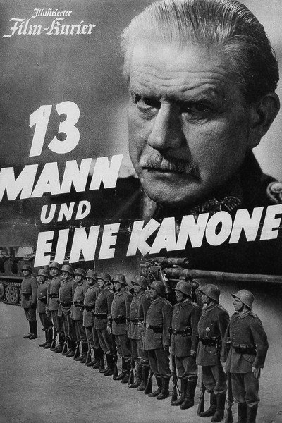 Póster de Dreizehn Mann und eine Kanone