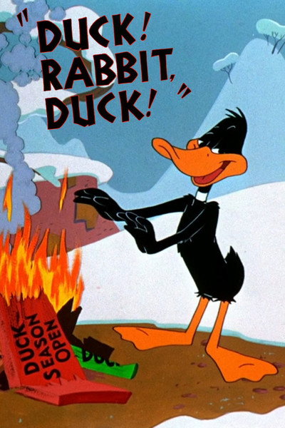 Póster de Duck! Rabbit, Duck!
