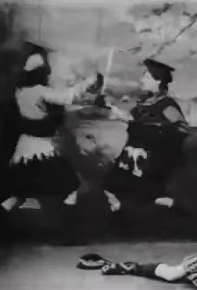 Póster de Duel Scene from Macbeth