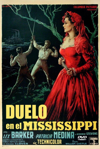 Póster de Duelo en el Mississippi