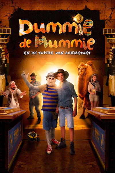 Póster de Dummie de Mummie en de tombe van Achnetoet