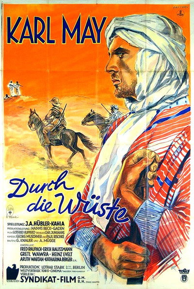 Póster de Durch die Wüste
