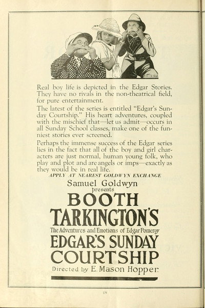 Póster de Edgar's Sunday Courtship