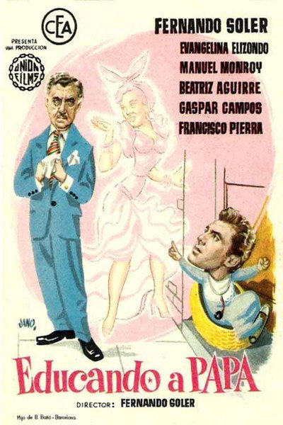 Póster de Educando a papá