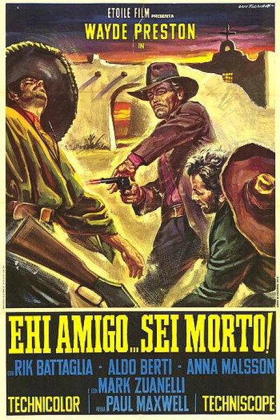 Póster de Ehi amigo... sei morto!