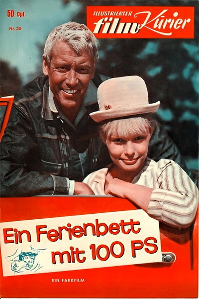 Póster de Ein Ferienbett mit 100 PS