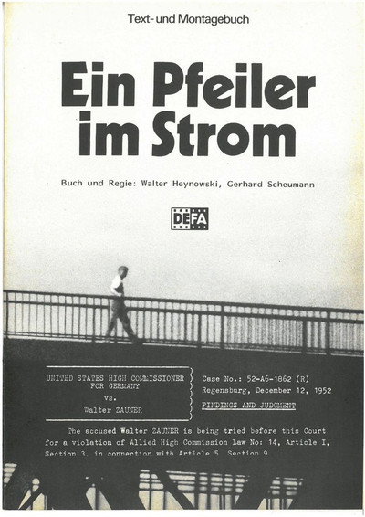 Póster de Ein Pfeiler im Strom