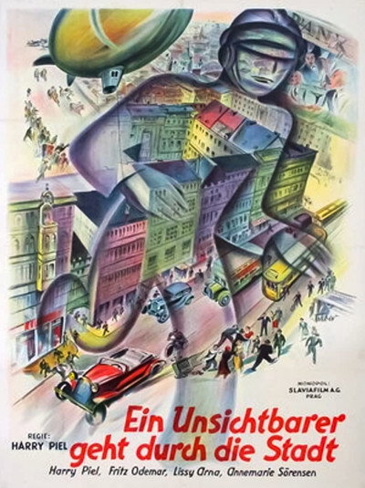 Póster de Ein Unsichtbarer geht durch die Stadt