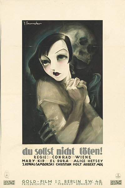 Póster de Eine Dirne ist ermordet worden