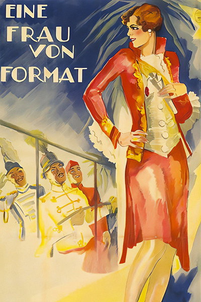 Póster de Eine Frau von Format