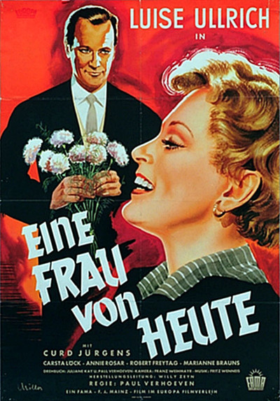 Póster de Eine Frau von heute