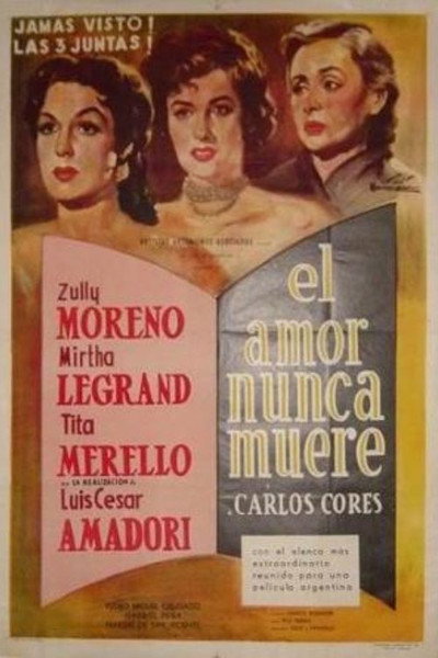 Póster de El amor nunca muere
