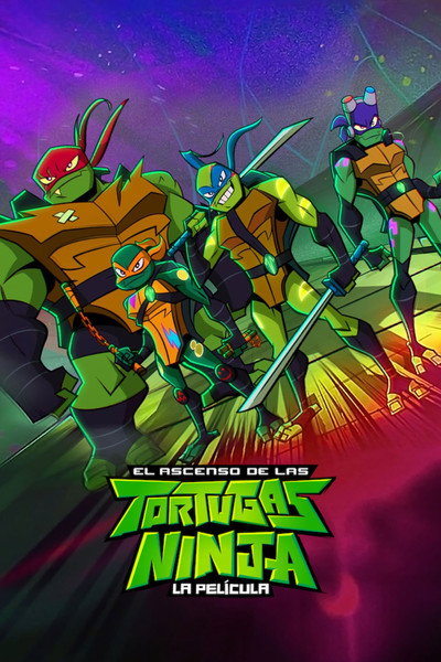 Póster de El ascenso de las Tortugas Ninja: La película