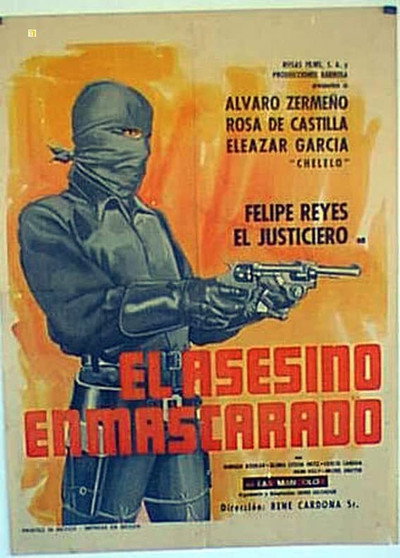 Póster de El asesino enmascarado