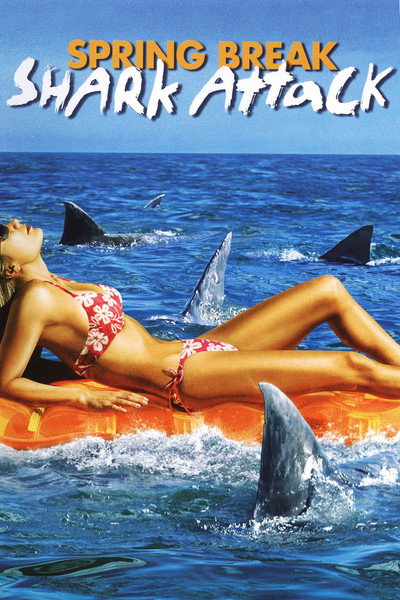 Póster de El ataque de los tiburones