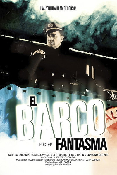 Póster de El barco fantasma