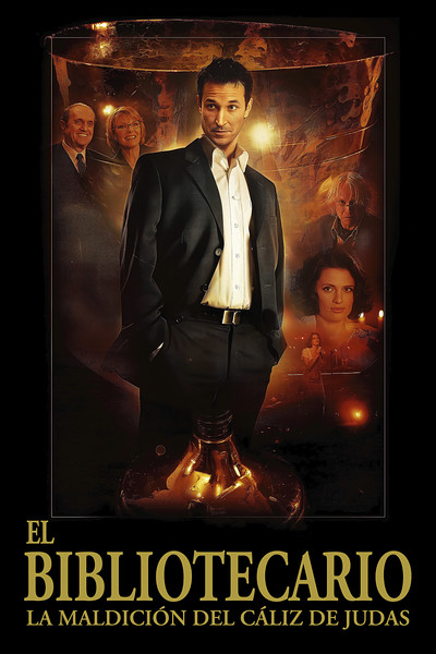 Póster de El bibliotecario: La maldición del cáliz de Judas