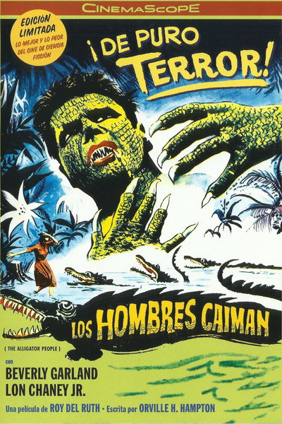 Póster de El caimán humano
