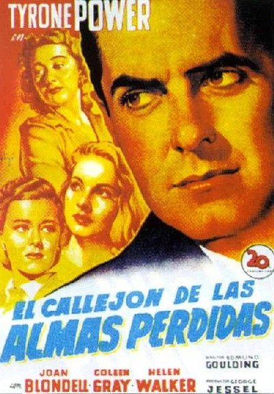Póster de El Callejón de las almas perdidas