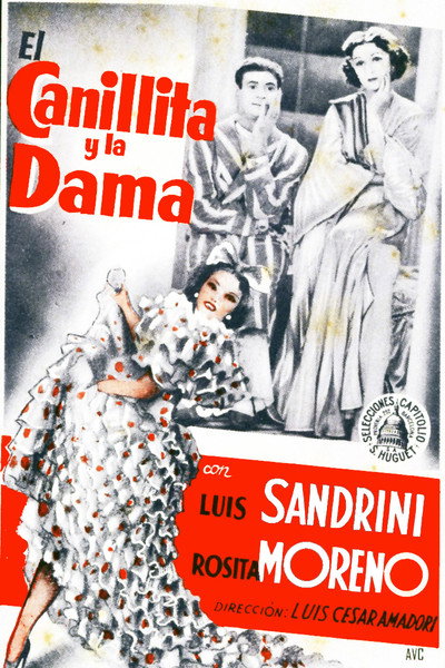 Póster de El canillita y la dama