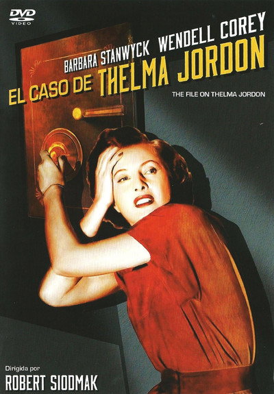 Póster de El caso de Thelma Jordon
