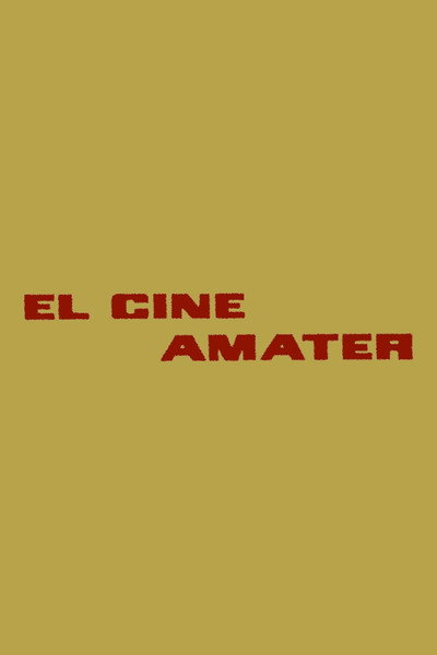 Póster de El cine amater: Filmlet con cuplet