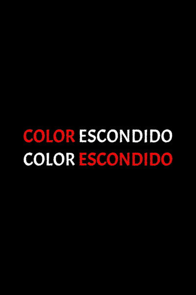 Póster de El color escondido
