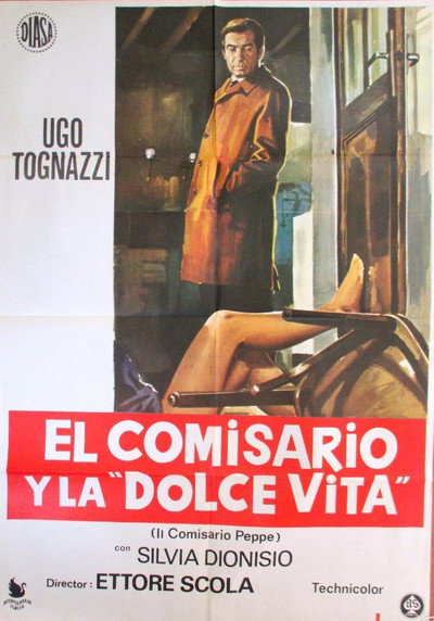 Póster de El comisario y la dolce vita