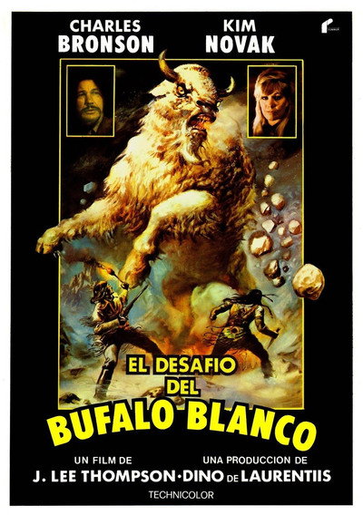 Póster de El desafío del búfalo blanco