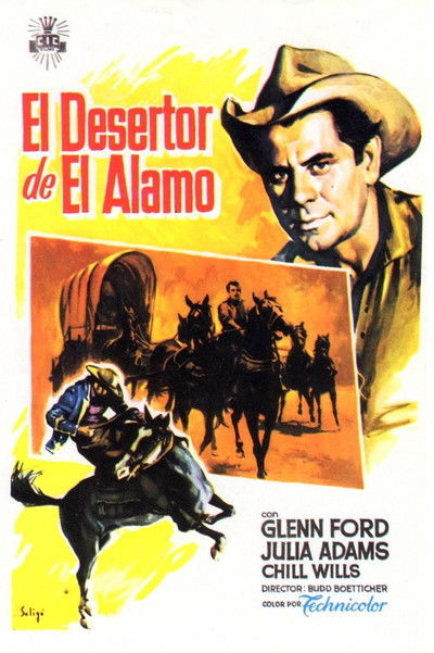Póster de El desertor de El Álamo