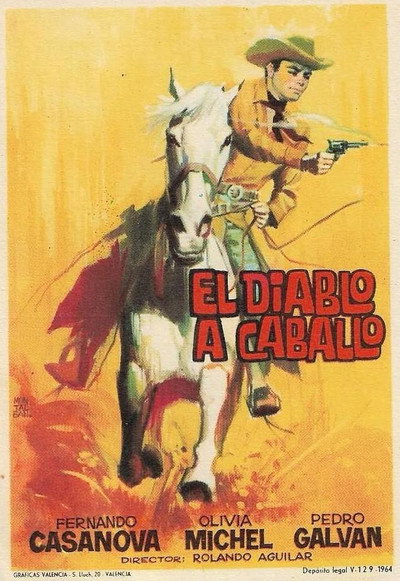 Póster de El diablo a caballo