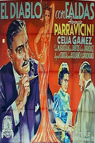 Póster de El diablo con faldas