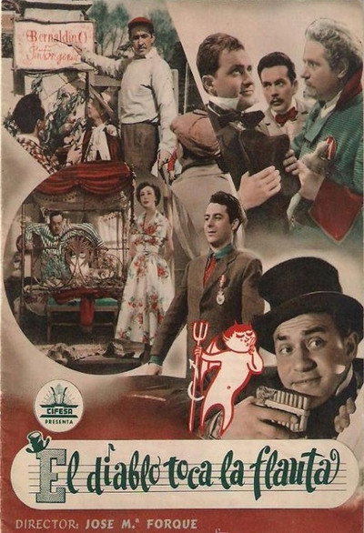 Póster de El diablo toca la flauta