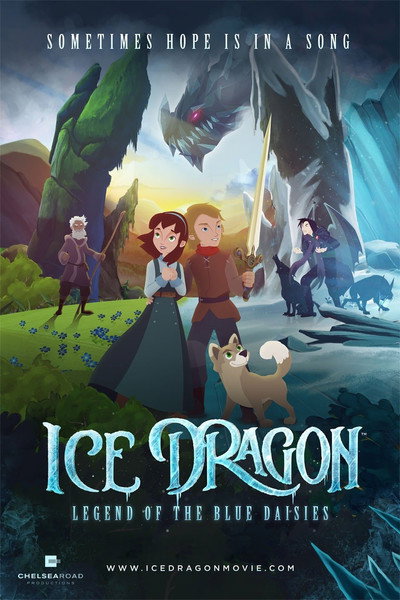Póster de El Dragón de hielo: La leyenda de las margaritas