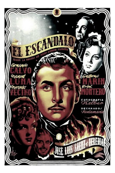 Póster de El escándalo