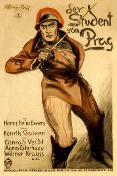 Póster de El estudiante de Praga